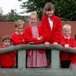 Pictured are some of the pupils at Springhead Primary School in Talke